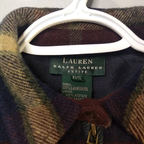 Ralph Lauren vintage plaid jacket - Picture 2 of 3